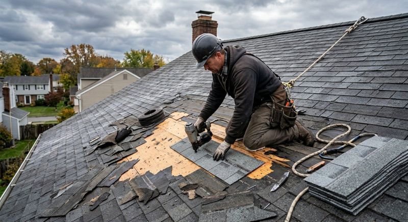 Roof Damage Repair in Upper Black Eddy, PA