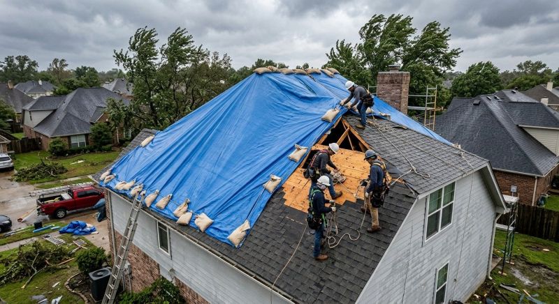 Roof Damage Restoration in Basking Ridge, NJ