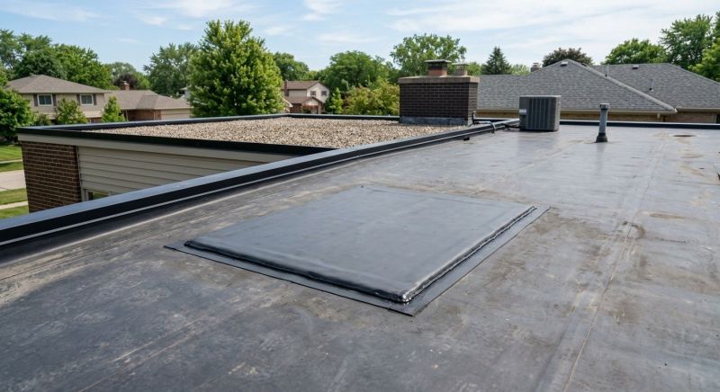 Rubber Roof Repair in New Brunswick, NJ