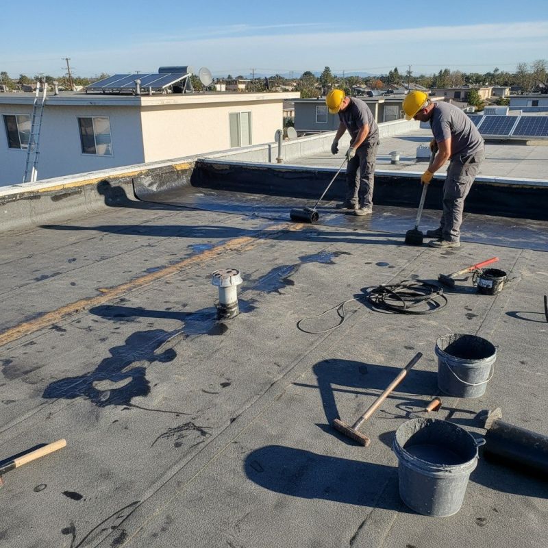 Rubber Roof Repair in Warminster, PA