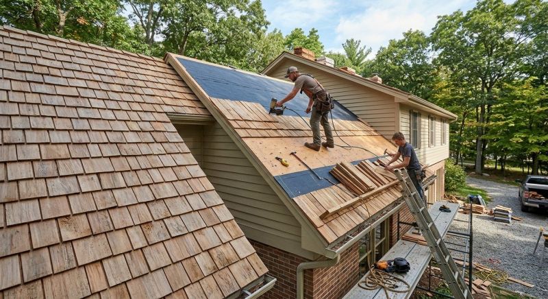 Shake Roof Replacement in Monroe Township, NJ
