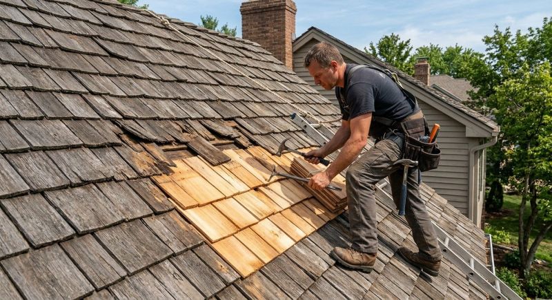 Shake Shingle Repair in Chalfont, PA
