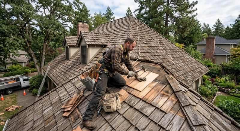 Shake Shingle Repair in Somerset County, NJ