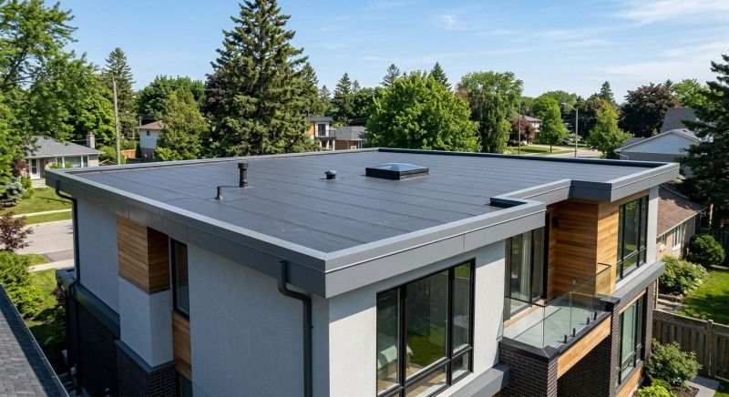 Single Ply Roof Installation in Somerset County, NJ