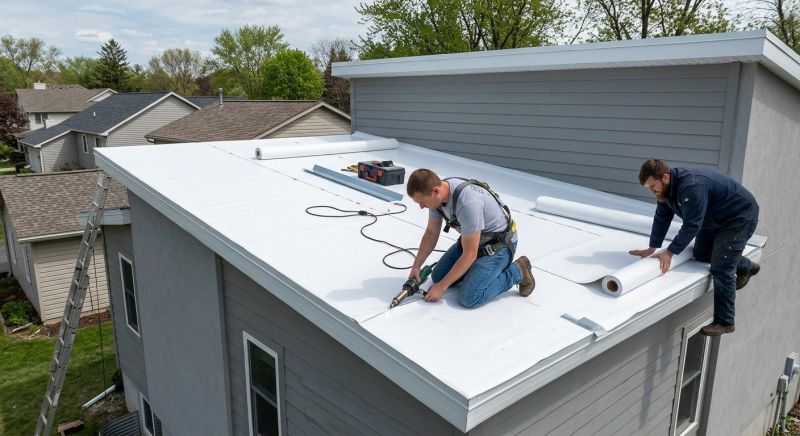 Single Ply Roof Repair in Hackettstown, NJ