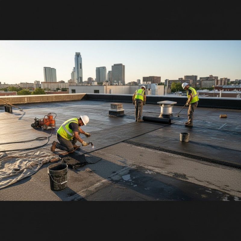 Single Ply Roof Repair in Ottsville, PA