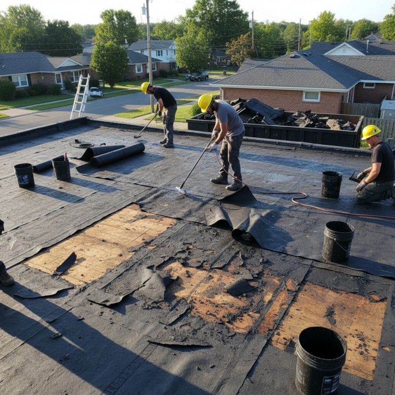 Single Ply Roof Repair in Perkasie, PA