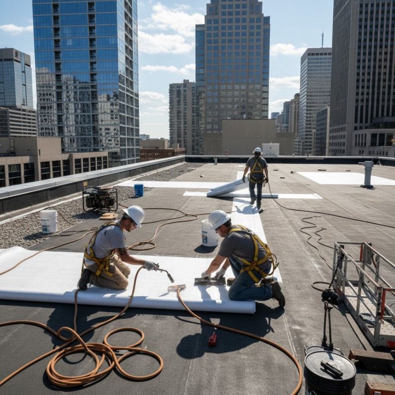 Single Ply Roof Repair in Somerville, NJ