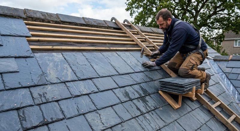 Slate Roof Installation in Lambertville, NJ