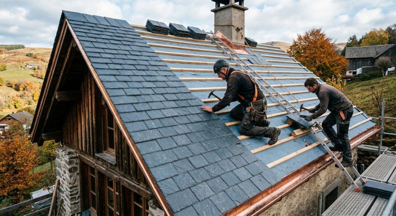Slate Roof Installation in Somerset, NJ