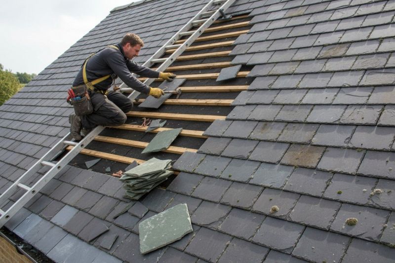 Slate Roof Repair in Highland Park, NJ
