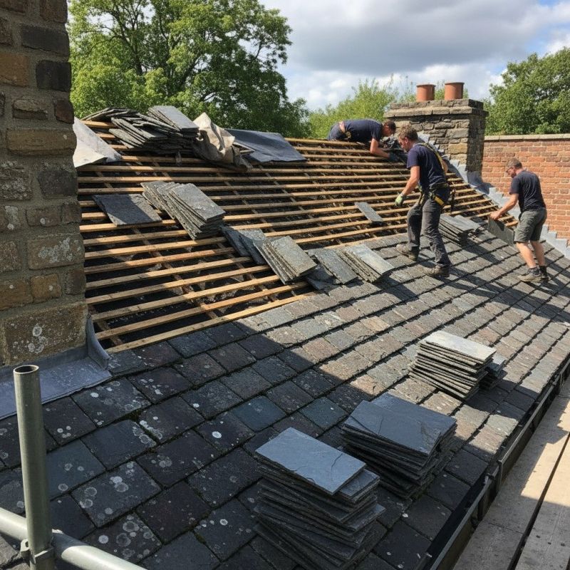 Slate Roof Replacement in Chester, NJ