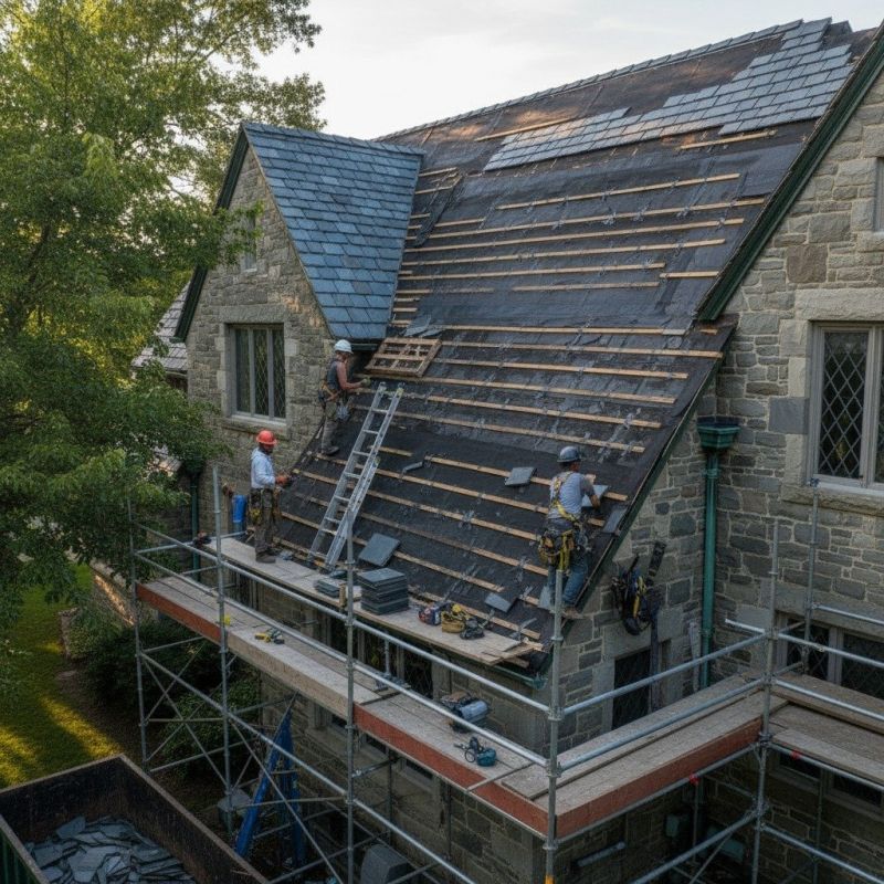 Slate Roof Replacement in Flanders, NJ