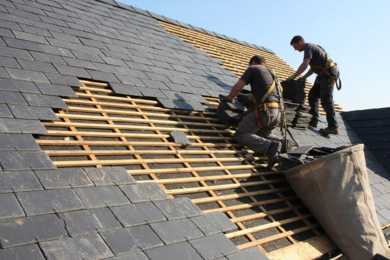 Slate Roof Replacement in Mendham, NJ