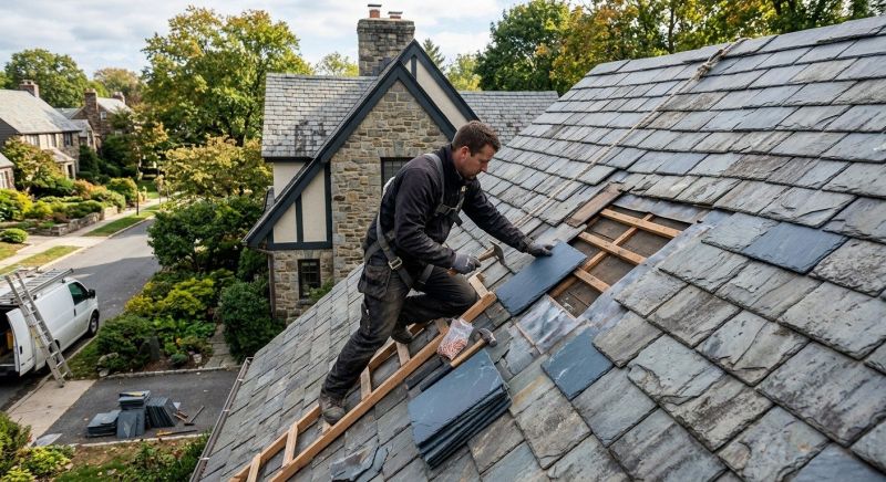 Slate Shingles Repair in Annandale, NJ