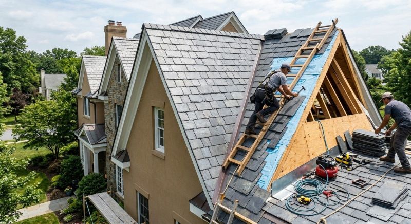 Slate Shingles Repair in Annandale, NJ
