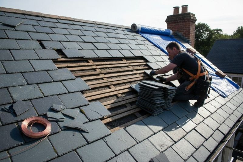 Slate Shingles Repair in Bridgewater, NJ