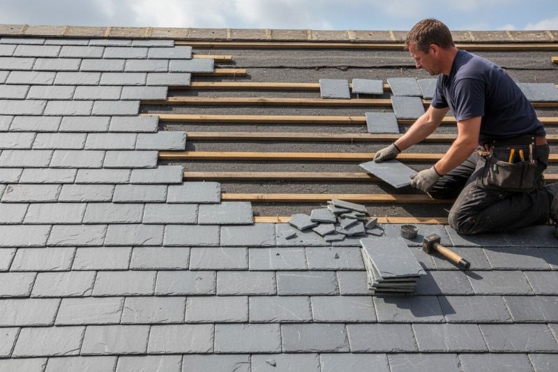 Slate Shingles Repair in Hackettstown, NJ