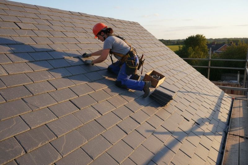 Slate Shingles Repair in High Bridge, NJ
