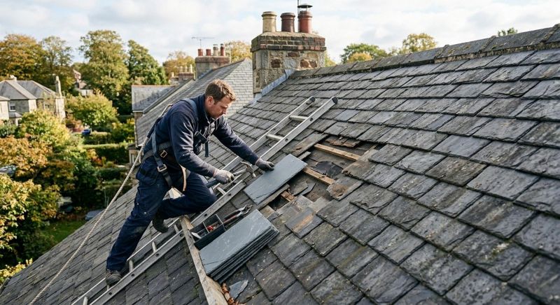 Slate Shingles Repair in Perkasie, PA