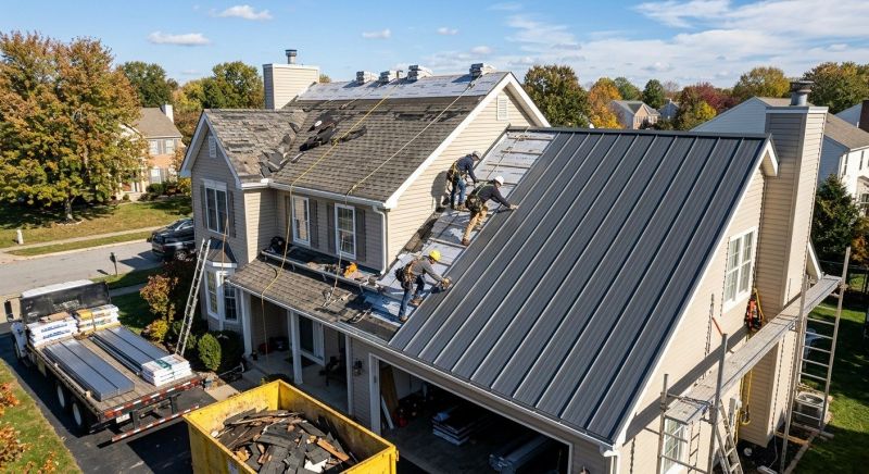 Steel Roof Replacement in New Hope, PA
