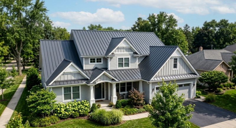 Steel Roof Replacement in Somerset County, NJ