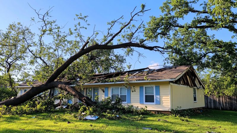 Storm Damage Roof Repair in Hunterdon County, NJ