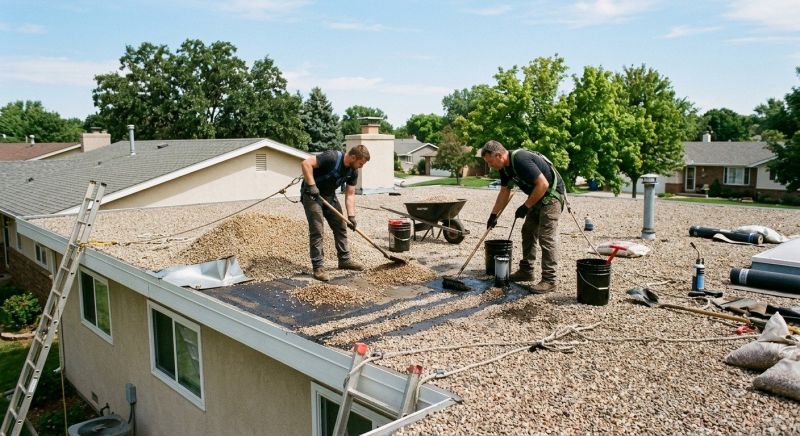 Tar And Gravel Roof Repair in Bedminster, NJ