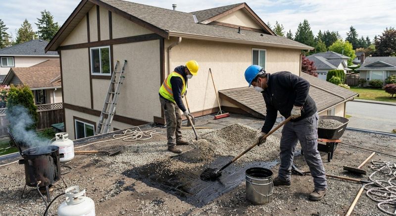 Tar And Gravel Roof Repair in Gillette, NJ