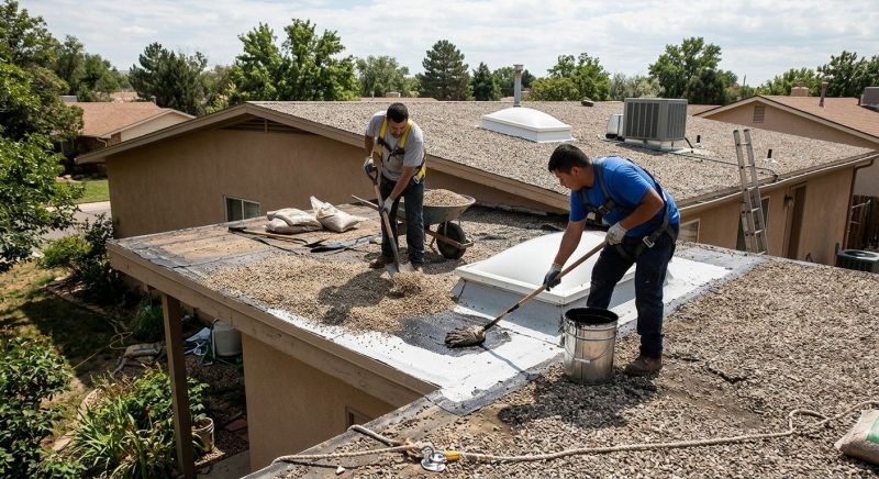 Tar And Gravel Roof Repair in Mendham, NJ