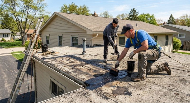 Tar And Gravel Roof Repair in Stirling, NJ