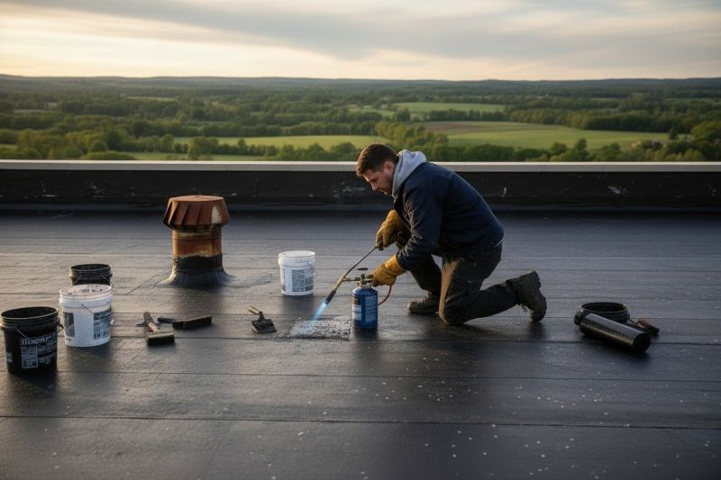 Tar Roof Repair in Mendham, NJ