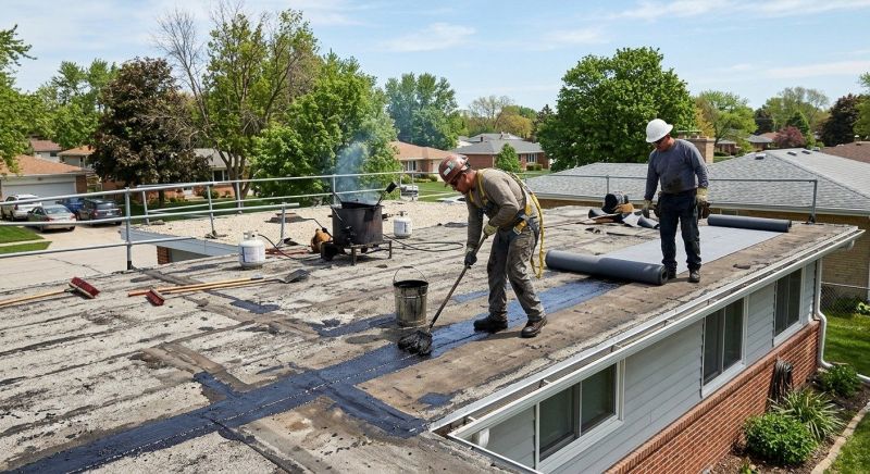 Tar Roof Repair in Perkasie, PA