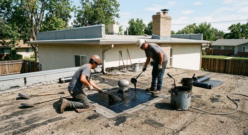 Tar Roof Repair in Upper Black Eddy, PA