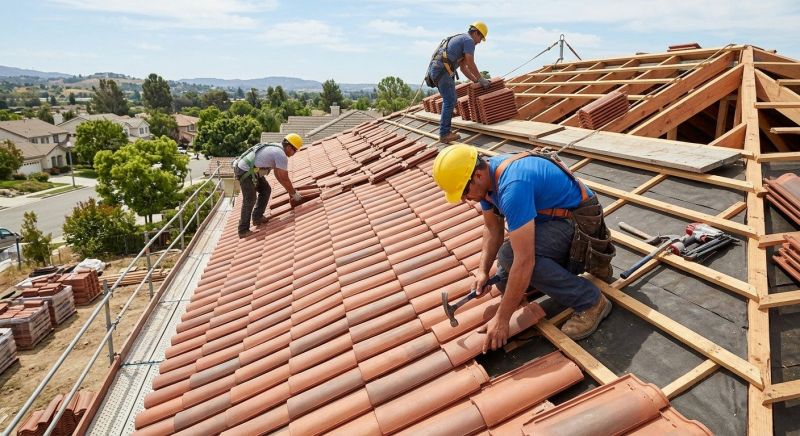 Tile Roof Installation in Mendham, NJ