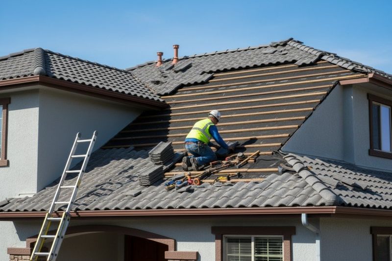 Tile Roof Repair in Hampton, NJ