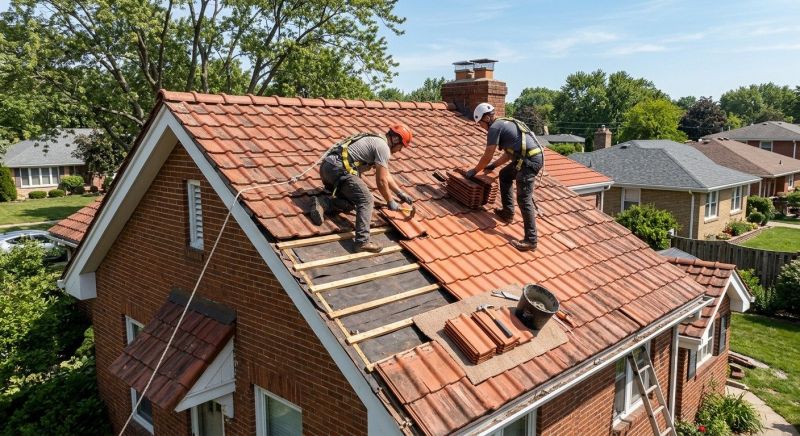 Tile Roof Repair in Hopewell, NJ