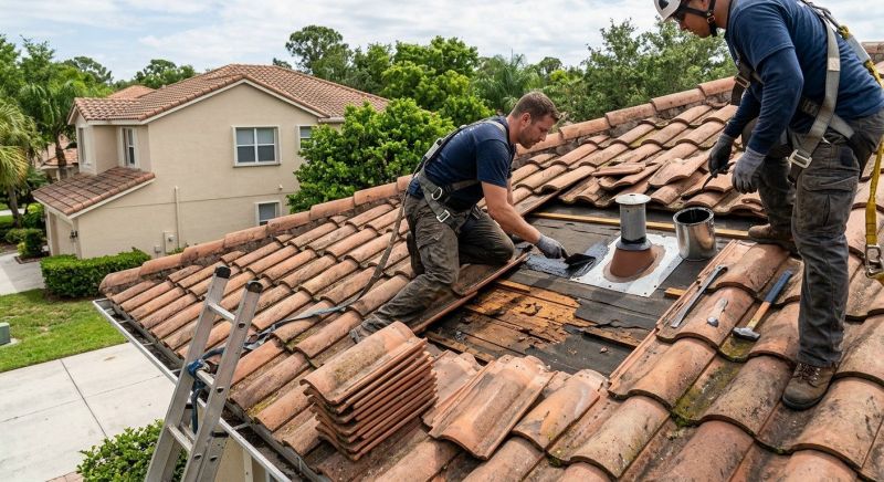 Tile Roof Repair in Mercer County, NJ