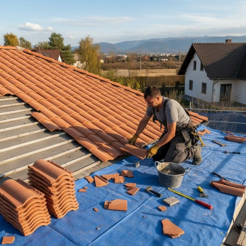 Tile Roof Repair in Newtown, PA