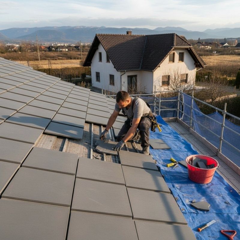 Tile Roof Repair in Richboro, PA