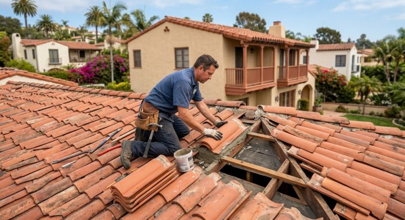 Tile Roof Repair in Wycombe, PA