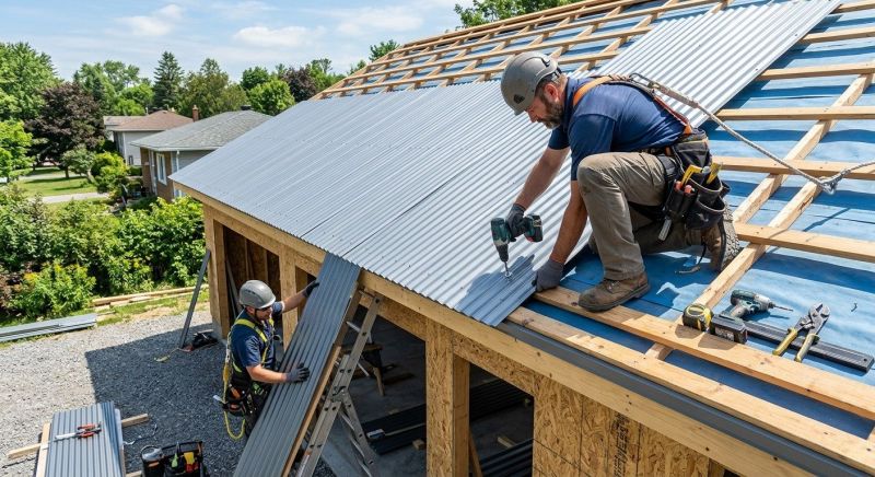 Tin Roof Installation in Middlesex, NJ
