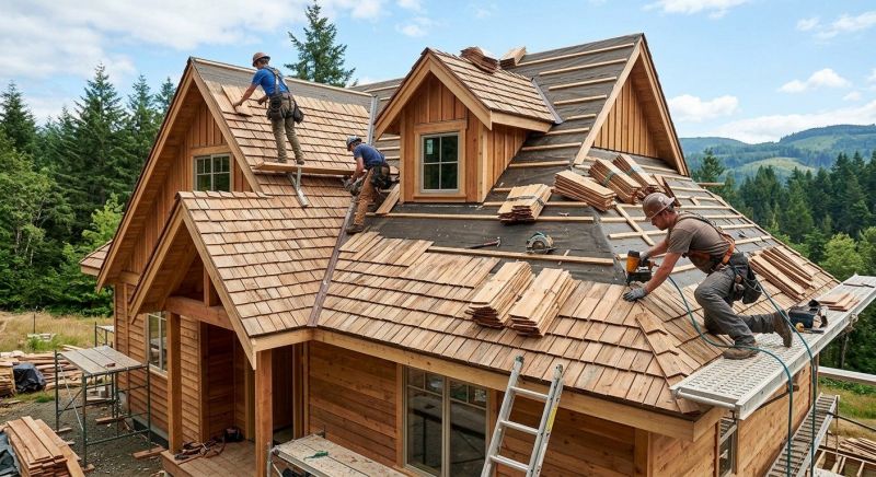 Wood Roofing Installation in Mercer County, NJ