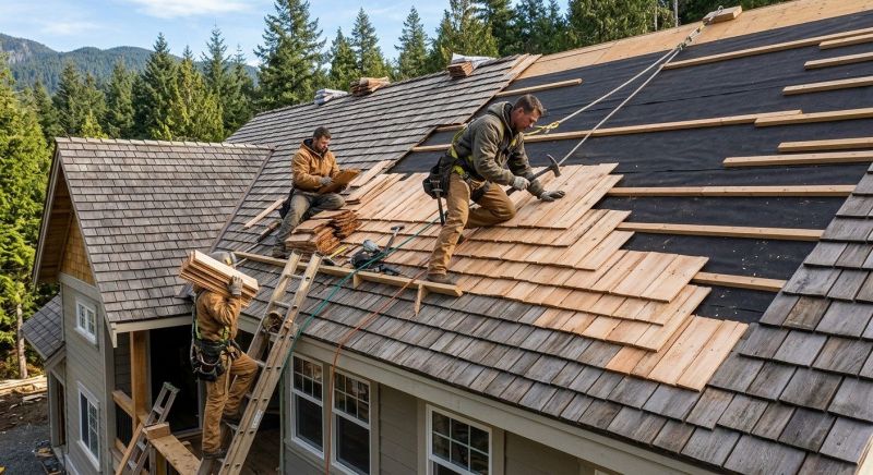 Wood Roofing Installation in Richboro, PA