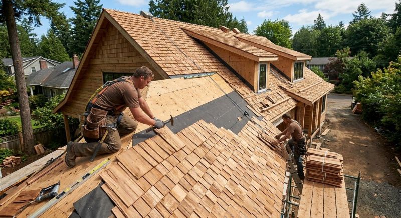 Wood Roofing Installation in Richboro, PA