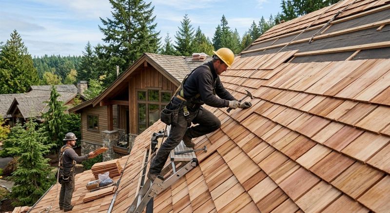 Wood Roofing Installation in Somerset County, NJ