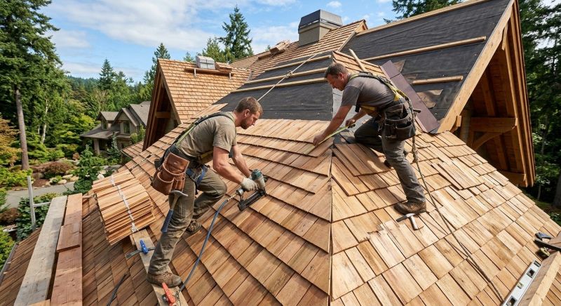 Wood Roofing Installation in Somerville, NJ
