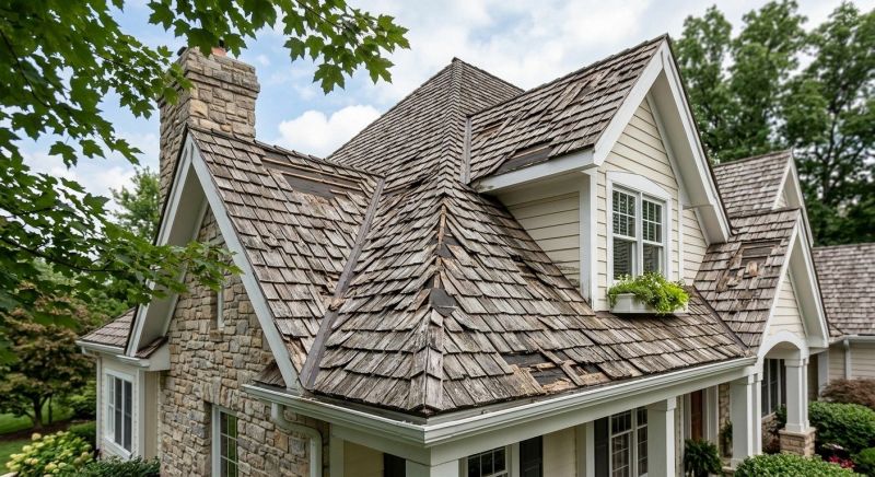 Wood Shake Roof Repair in Warrington, PA