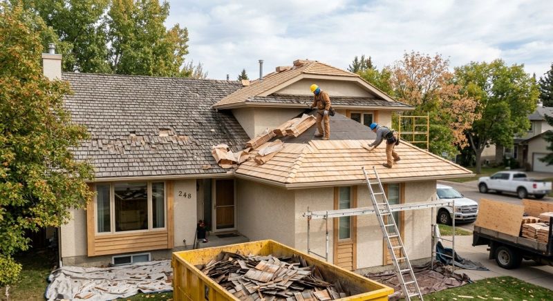 Wood Shake Roof Replacement in Highland Park, NJ