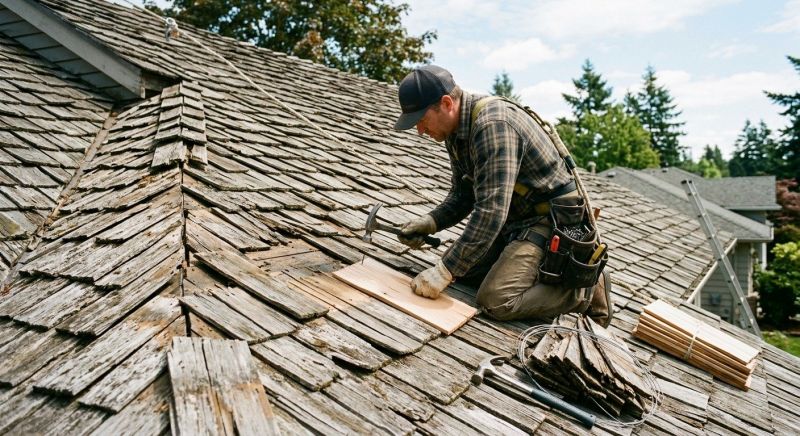 Wood Shingles Repair in Gillette, NJ